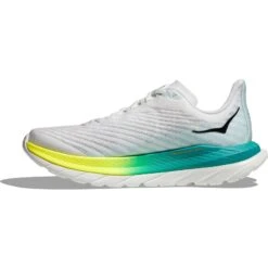 Hoka Mach 5 Wide Laufschuhe - Weiß / Blue Glass -Hoka hoka mach 5 running shoes white blue glass 3 1503125 1