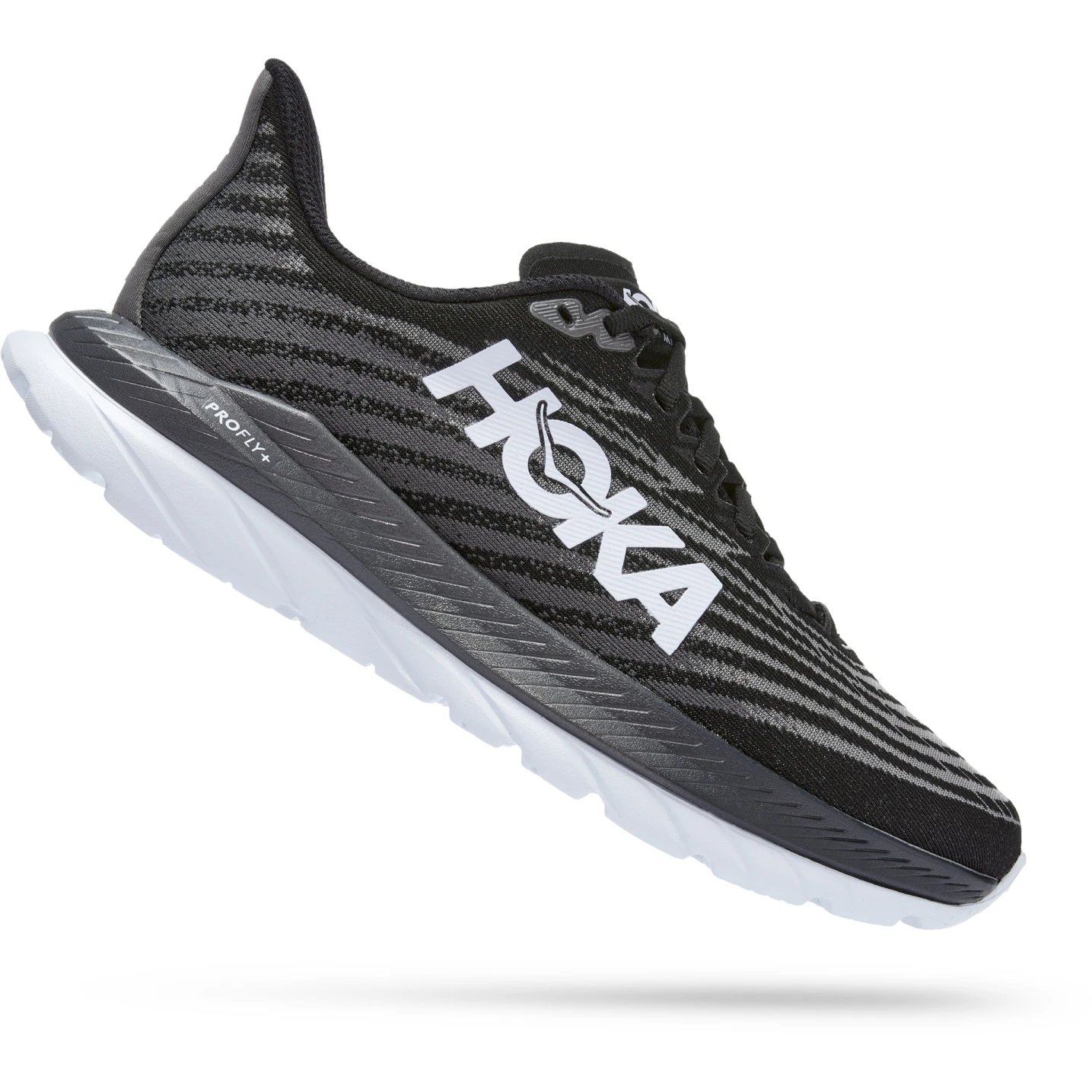 Hoka Mach 5 Wide Damen Laufschuhe - Schwarz / Castlerock 5 Hoka Mach 5 Wide Damen Laufschuhe - Schwarz / Castlerock – Bild 3