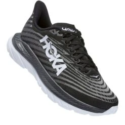 Hoka Mach 5 Wide Damen Laufschuhe - Schwarz / Castlerock