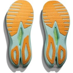 Hoka Mach X Laufschuhe Damen - Lime Glow / Sunlit Ocean -Hoka hoka mach x womens running shoes lime glow sunlit ocean 1 1503042