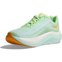Hoka Mach X Laufschuhe Damen - Lime Glow / Sunlit Ocean -Hoka hoka mach x womens running shoes lime glow sunlit ocean 6 1503047