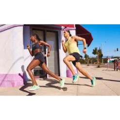 Hoka Mach X Laufschuhe Damen - Lime Glow / Sunlit Ocean -Hoka hoka mach x1 1570195 2