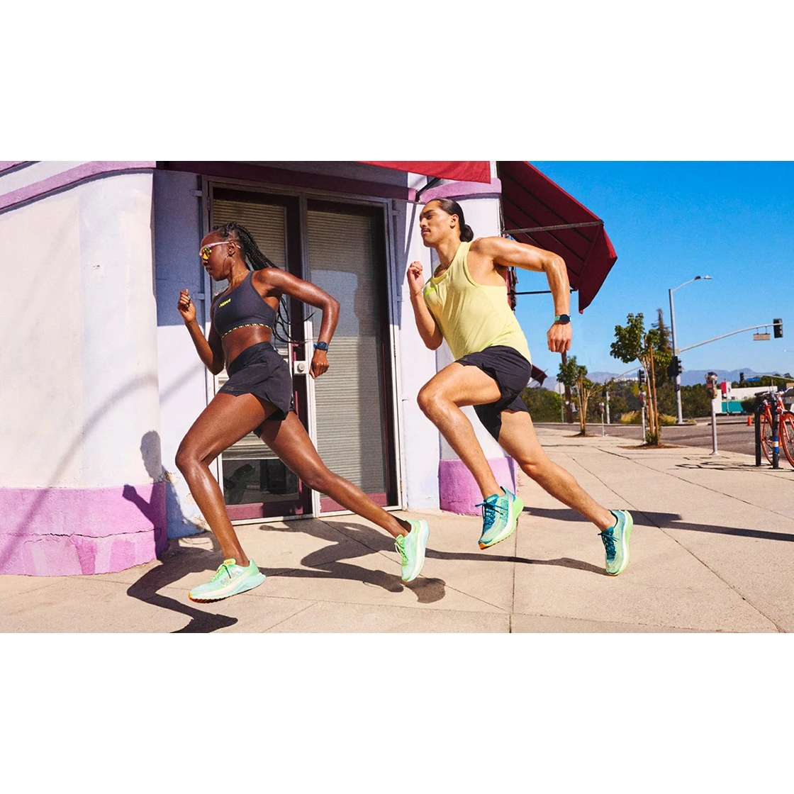 Hoka Mach X Laufschuhe Herren - Schwarz / Silber 13 Hoka Mach X Laufschuhe Herren - Schwarz / Silber – Bild 11