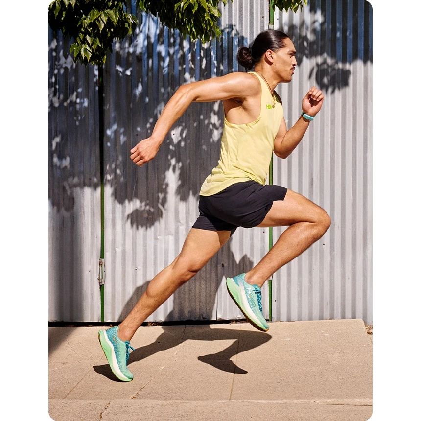 Hoka Mach X Laufschuhe Herren - Schwarz / Silber 11 Hoka Mach X Laufschuhe Herren - Schwarz / Silber – Bild 9