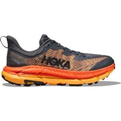 Hoka Mafate Speed 4 Laufschuhe Herren - Castlerock / Schwarz -Hoka hoka mafate speed 4 running shoes castlerock black 8 1503178