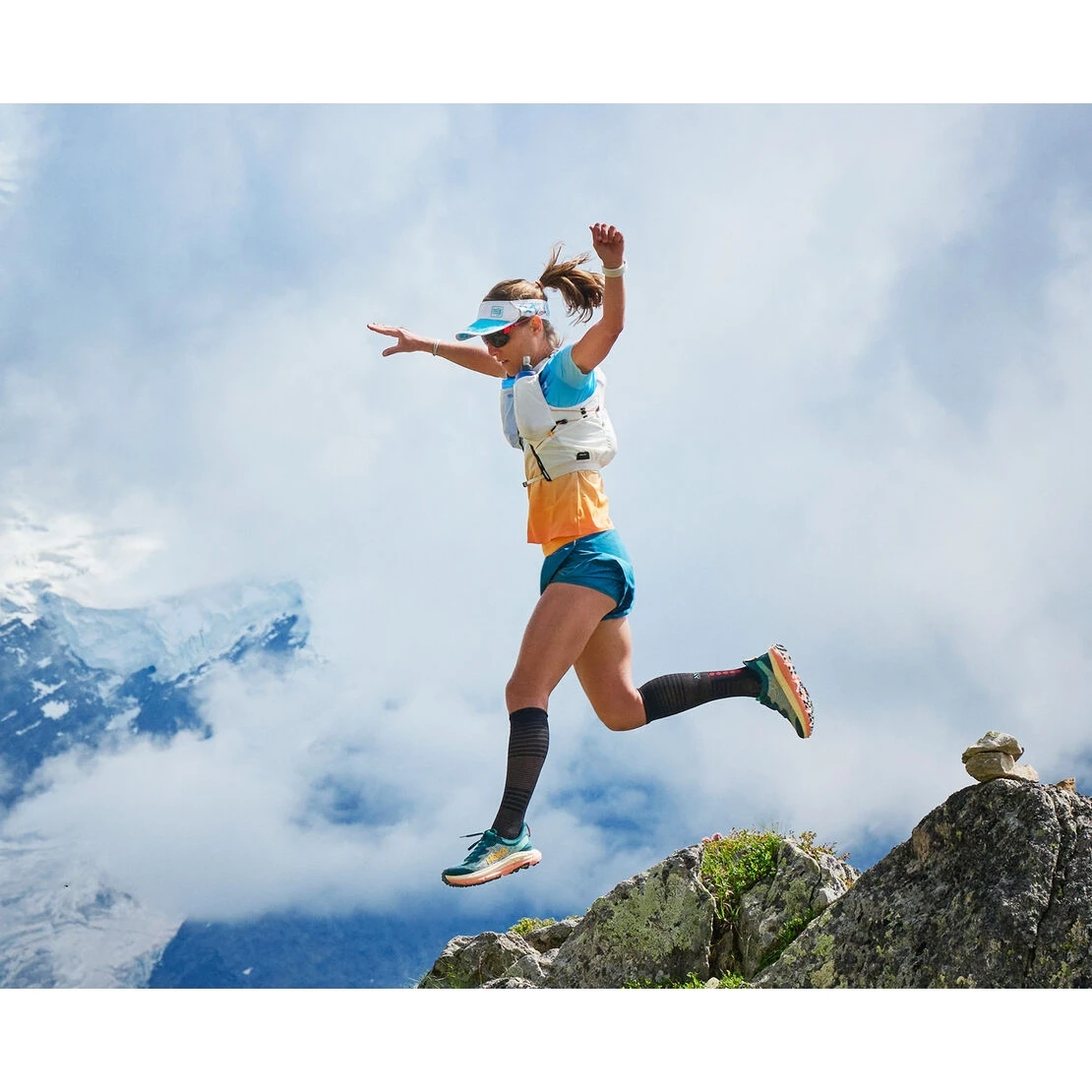 Hoka Mafate Speed 4 Laufschuhe Damen - Deep Lake / Ceramic 9 Hoka Mafate Speed 4 Laufschuhe Damen - Deep Lake / Ceramic – Bild 7