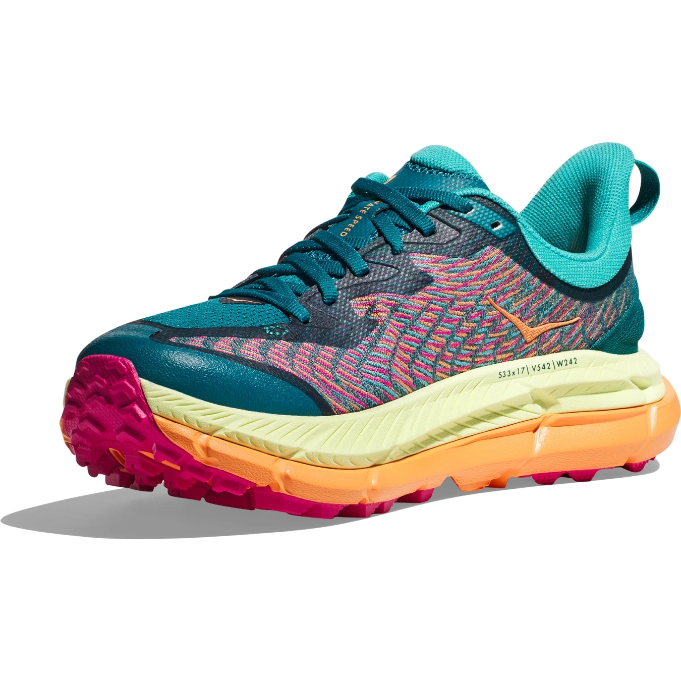 Hoka Mafate Speed 4 Laufschuhe Damen - Deep Lake / Ceramic 5 Hoka Mafate Speed 4 Laufschuhe Damen - Deep Lake / Ceramic – Bild 3