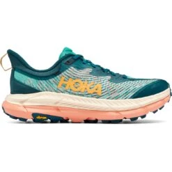 Hoka Mafate Speed 4 Laufschuhe Damen - Deep Teal / Water Garden -Hoka hoka mafate speed 4 women s running shoes deep teal water garden 3 1240215