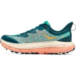 Hoka Mafate Speed 4 Laufschuhe Damen - Deep Teal / Water Garden -Hoka hoka mafate speed 4 women s running shoes deep teal water garden 4 1240216