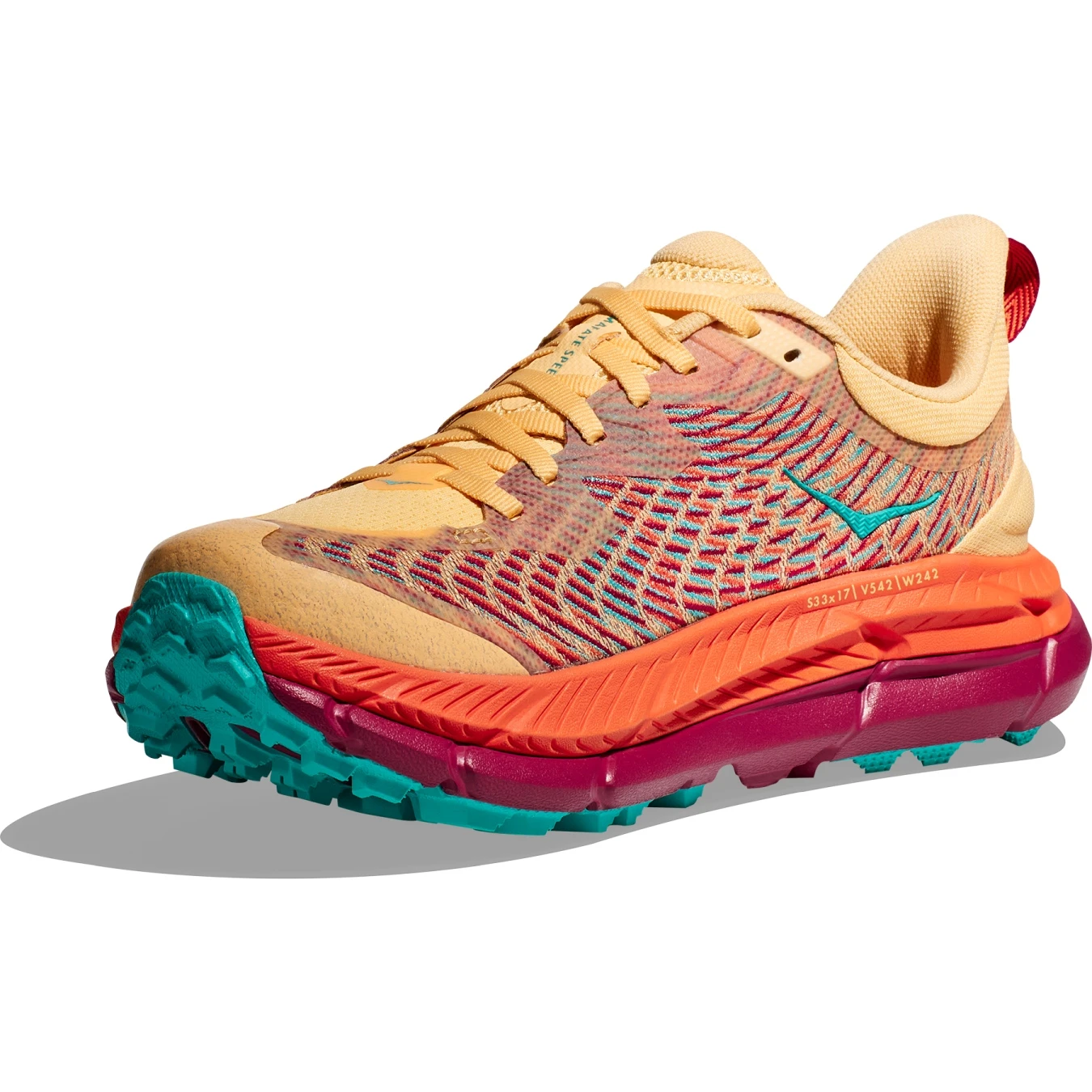 Hoka Mafate Speed 4 Laufschuhe Damen - Impala / Flame 5 Hoka Mafate Speed 4 Laufschuhe Damen - Impala / Flame – Bild 3