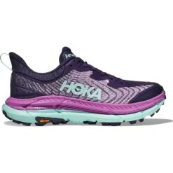 Hoka Mafate Speed 4 Laufschuhe Damen - Night Sky / Orchid Flower -Hoka hoka mafate speed 4 womens running shoes night sky orchid flower 1 1503163
