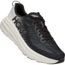 Hoka Rincon 3 Laufschuhe Herren - Schwarz / Weiß
