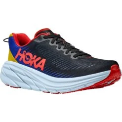 Hoka Rincon 3 Laufschuhe Herren - Schwarz / Dazzling Blue
