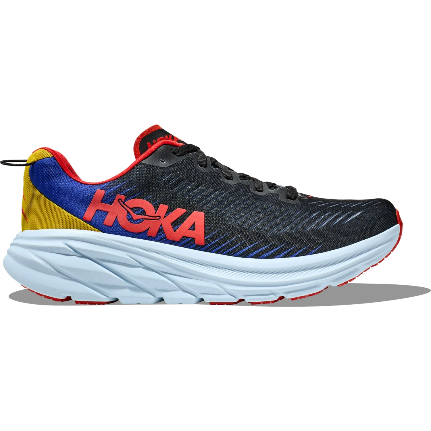Hoka Rincon 3 Laufschuhe Herren - Schwarz / Dazzling Blue 4 Hoka Rincon 3 Laufschuhe Herren - Schwarz / Dazzling Blue – Bild 2