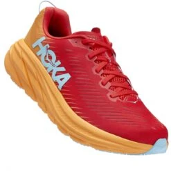 Hoka Rincon 3 Wide Laufschuhe - Fiesta / Amber Yellow