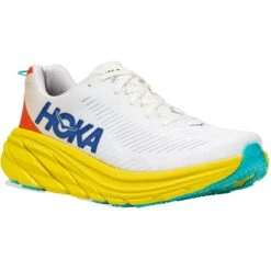 Hoka Rincon 3 Laufschuhe Herren - Weiß / Eggnog