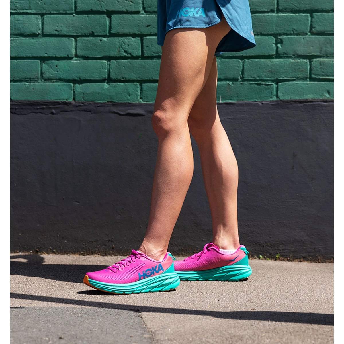 Hoka Rincon 3 Laufschuhe Damen - Mock Orange / Cyclamen 9 Hoka Rincon 3 Laufschuhe Damen - Mock Orange / Cyclamen – Bild 7