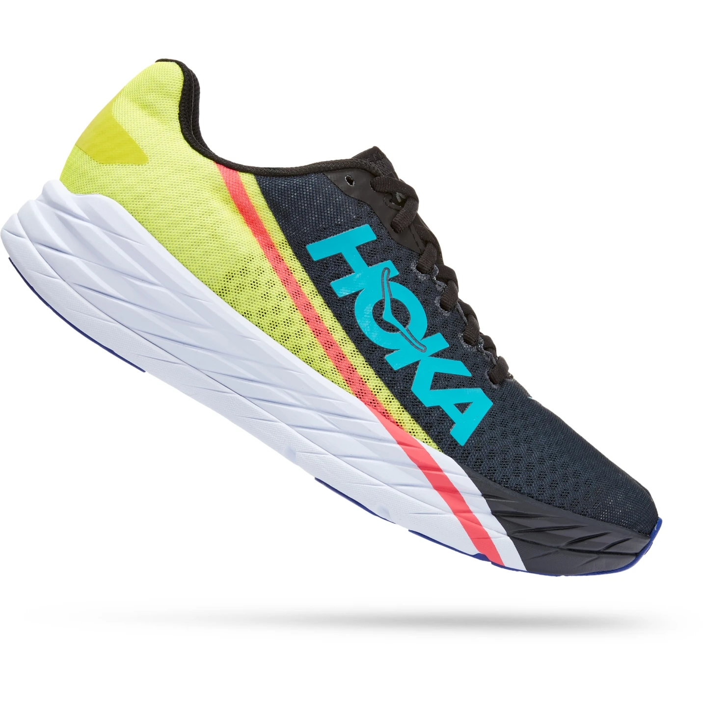 Hoka Rocket X Unisex Laufschuhe - Schwarz / Evening Primrose 5 Hoka Rocket X Unisex Laufschuhe - Schwarz / Evening Primrose – Bild 3