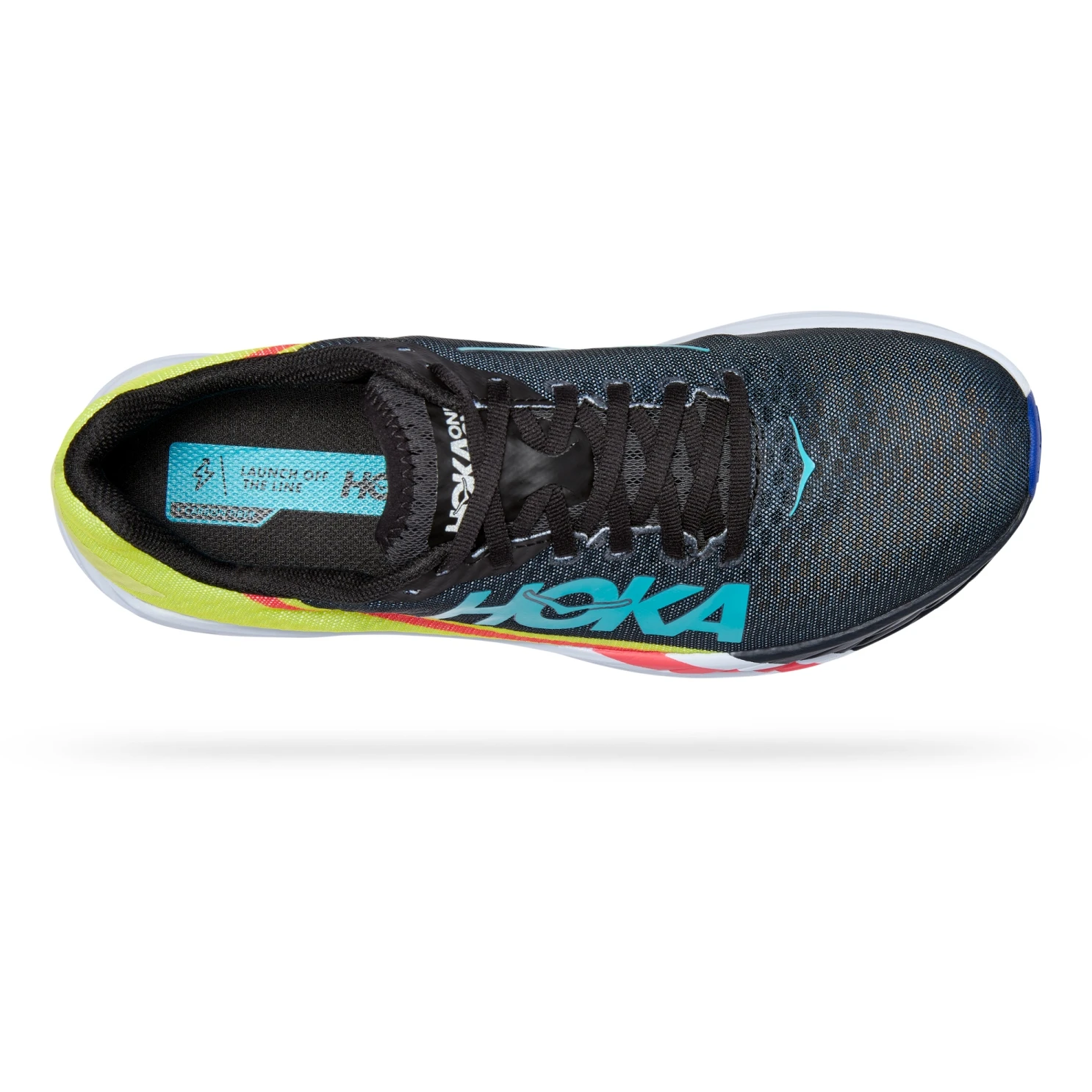 Hoka Rocket X Unisex Laufschuhe - Schwarz / Evening Primrose 9 Hoka Rocket X Unisex Laufschuhe - Schwarz / Evening Primrose – Bild 7