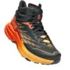 Hoka Speedgoat 5 Mid GTX Laufschuhe - Blue Graphite / Amber Yellow