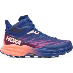 Hoka Speedgoat 5 Mid GTX Damen Laufschuhe - Bellwether Blue / Camellia 14 Hoka Speedgoat 5 Mid GTX Damen Laufschuhe - Bellwether Blue / Camellia -Hoka hoka speedgoat 5 mid gtx women s hiking shoes bellwether blue camellia 5 1240500