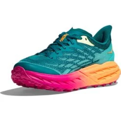 Hoka Speedgoat 5 Laufschuhe Damen - Deep Lake / Ceramic -Hoka hoka speedgoat 5 women s running shoes deep lake ceramic 1 1364855