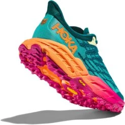 Hoka Speedgoat 5 Laufschuhe Damen - Deep Lake / Ceramic -Hoka hoka speedgoat 5 women s running shoes deep lake ceramic 2 1364856