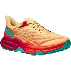 Hoka Speedgoat 5 Laufschuhe Damen - Impala / Flame