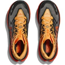 Hoka Tecton X 2 Laufschuhe Herren - Schwarz / Flame -Hoka hoka tecton x 2 running shoes black flame 8 1503440