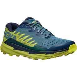 Hoka Torrent 3 Laufschuhe Herren - Bluesteel / Dark Citron