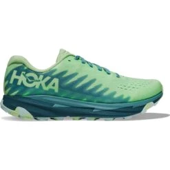 Hoka Torrent 3 Laufschuhe Damen - Lime Glow / Deep Lagoon -Hoka hoka torrent 3 womens running shoes lime glow deep lagoon 7 1503453