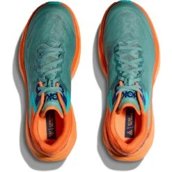 Hoka Zinal Laufschuhe - Trellis / Vibrant Orange -Hoka hoka zinal running shoes trellis vibrant orange 3 1377784
