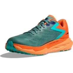 Hoka Zinal Laufschuhe - Trellis / Vibrant Orange -Hoka hoka zinal running shoes trellis vibrant orange 4 1377785