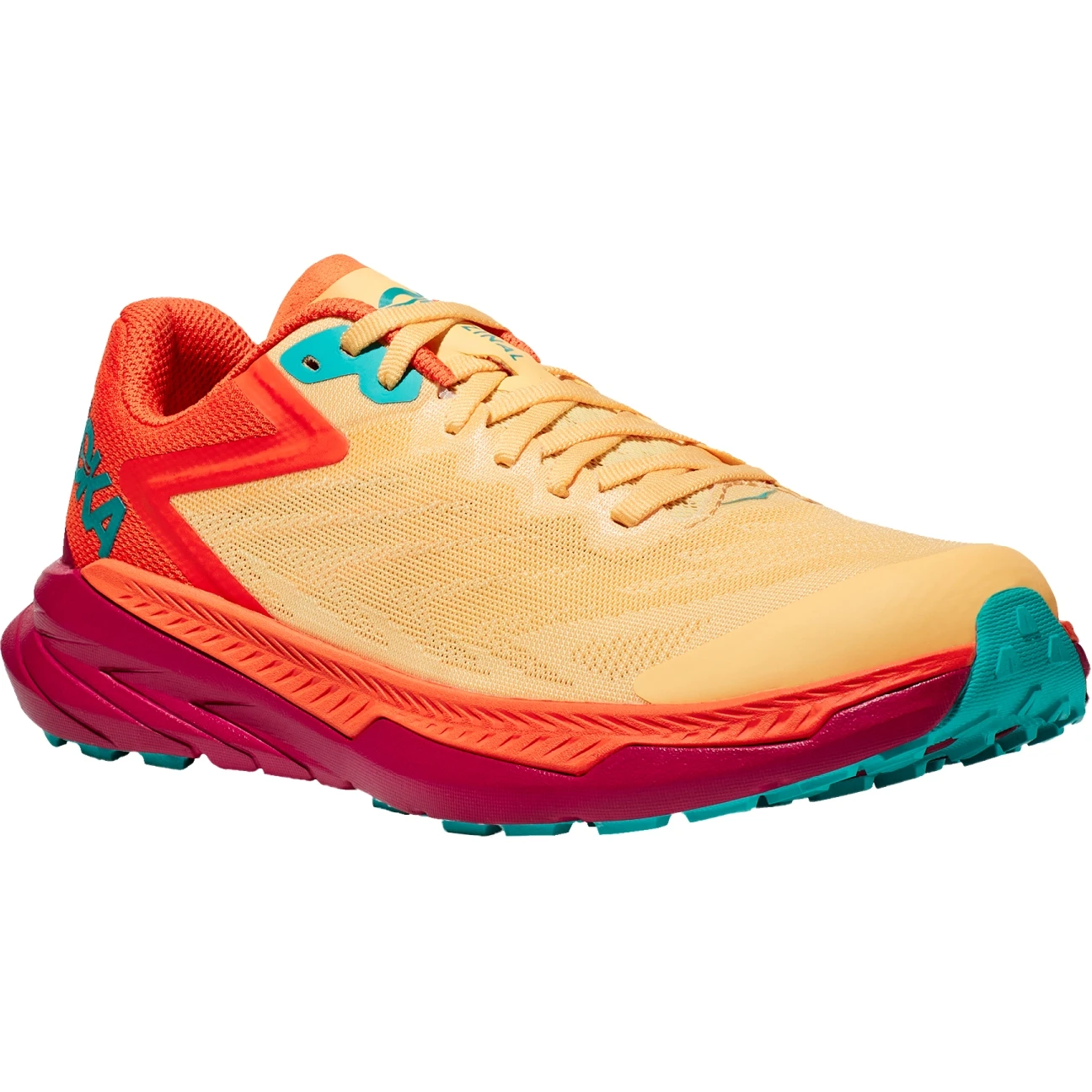 Hoka Zinal Damen Laufschuhe - Impala / Flame 3 Hoka Zinal Damen Laufschuhe - Impala / Flame