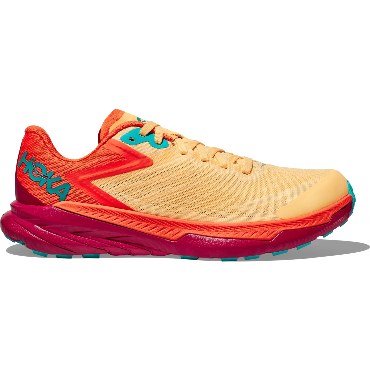 Hoka Zinal Damen Laufschuhe - Impala / Flame 4 Hoka Zinal Damen Laufschuhe - Impala / Flame – Bild 2